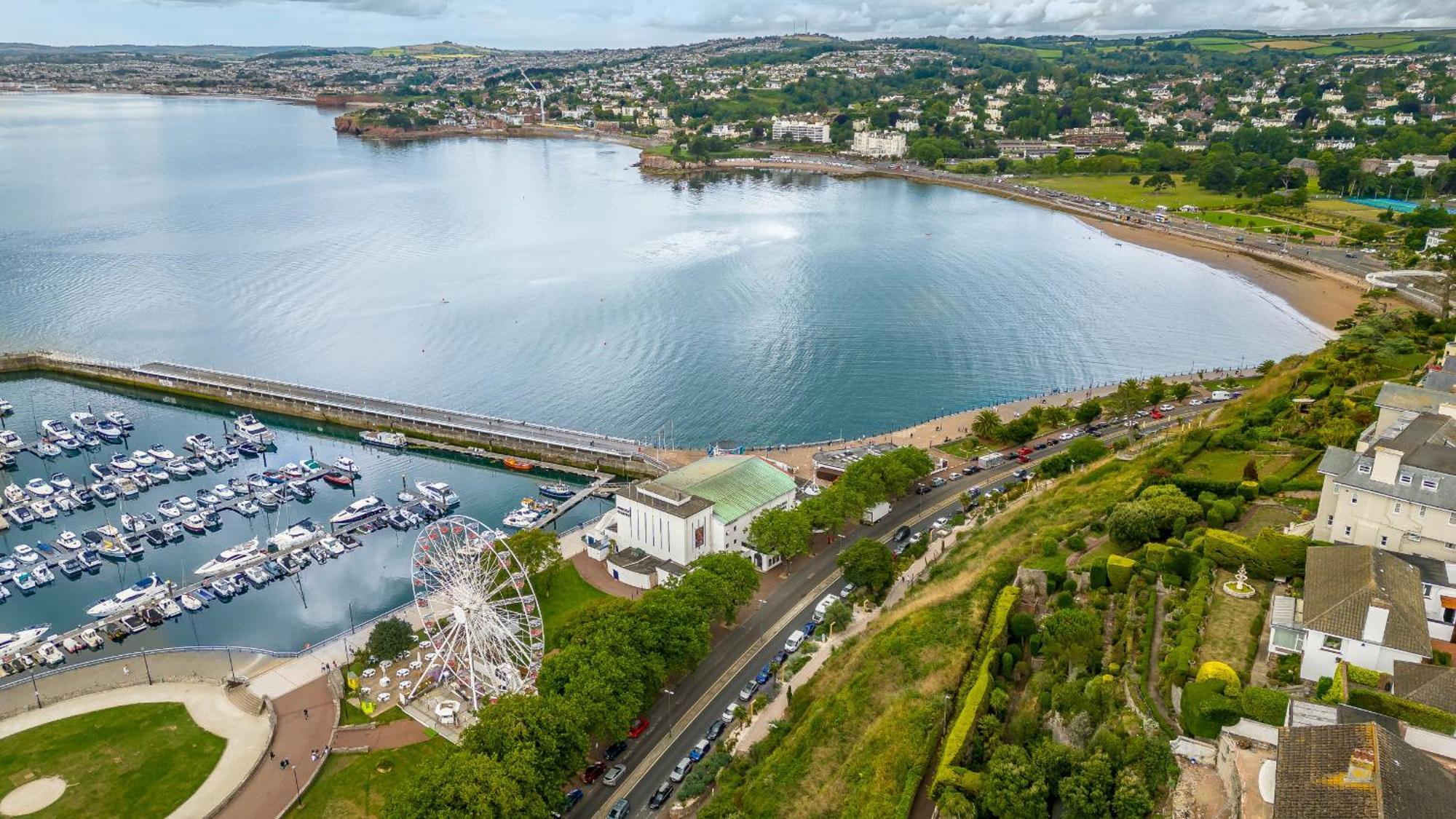 Harbour Breeze - Contemporary Waterside Bolthole On Torquay'S Iconic Marina Lägenhet Exteriör bild