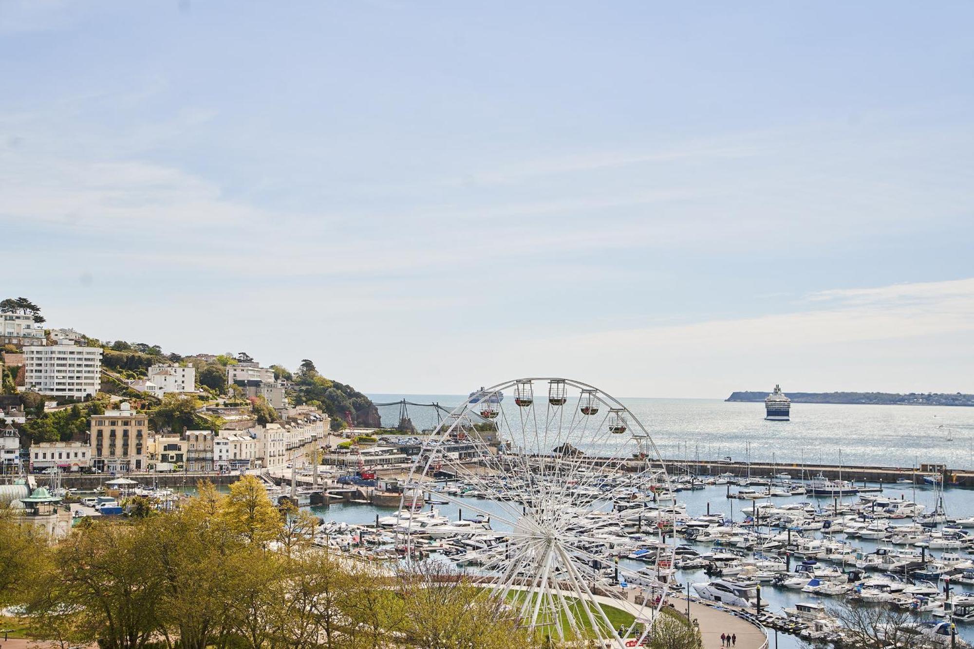 Harbour Breeze - Contemporary Waterside Bolthole On Torquay'S Iconic Marina Lägenhet Exteriör bild